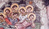 Седум младенци во Ефес: Максимилијан, Јамвлих, Мартинијан, Јован, Дионисиј, Ексакустодијан (Константин) и Антонин (околу 250)