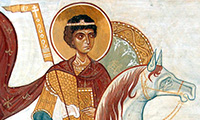 Обновување на храмот на светиот великомаченик Георгиј во Лида (IV)