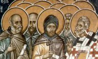 Свештеномаченик Атиноген епископ и десете неговите ученици (околу 311)